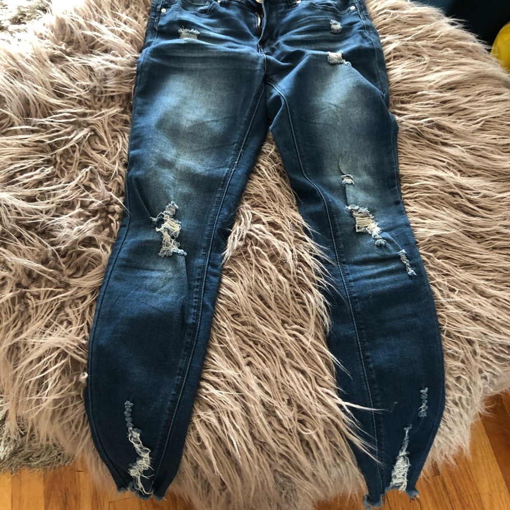 NWOT Wax Butt I Love You Jeans